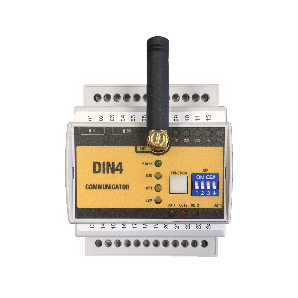 GSM komunikátor - DIN4 - AFRISO.CZ
