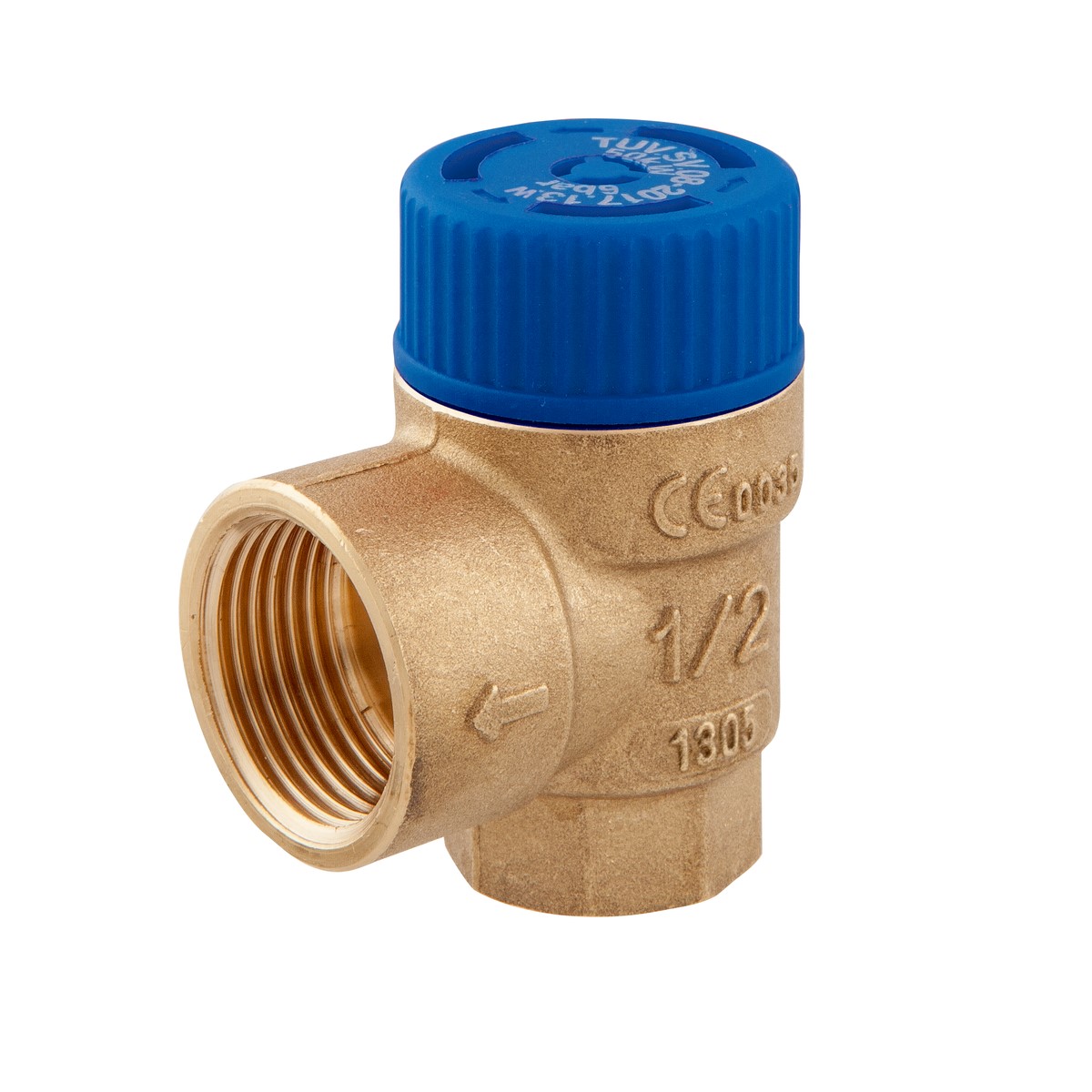 Pojistný ventil pro nádrže na teplou vodu MSW, 10 bar, Rp¾" x Rp1" - AFRISO.CZ