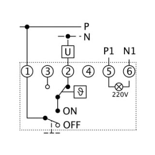 Pokojový termostat TA 03 - s LED indikací a přepínačem - AFRISO.CZ